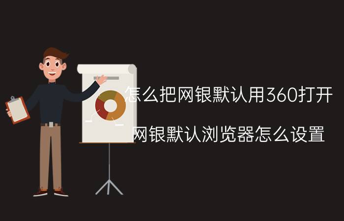 怎么把网银默认用360打开 网银默认浏览器怎么设置？